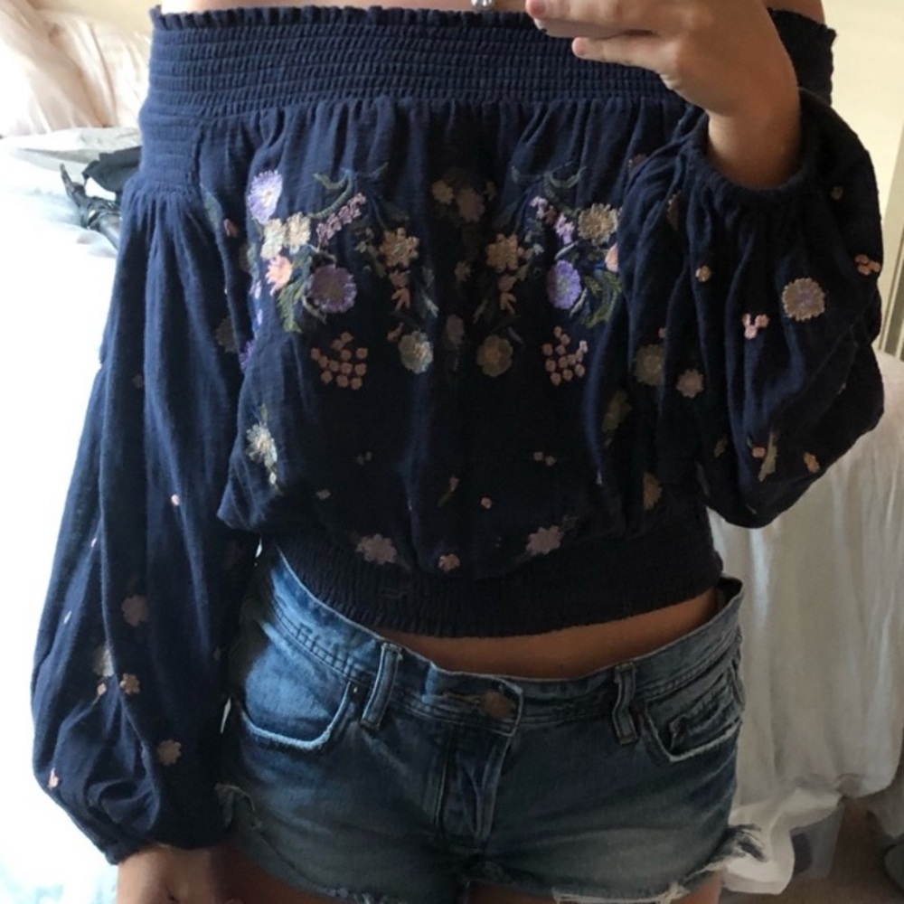Free people off the shoulder top - Picture 5 of 5